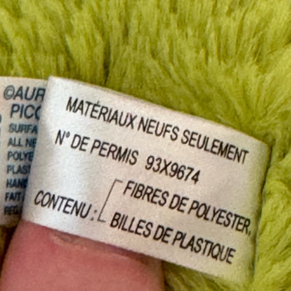 Aurora Dr Seuss 14” Grinch Plush Green - Picture 10 of 10